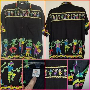 EUC RIMA BEACHWARE CASUAL SHIRT SIZE L